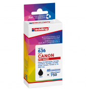 Druckerpatrone EDD-636 18-636 (kompatibel zu Epson EDD-636), schwarz, ca. 750 Seiten