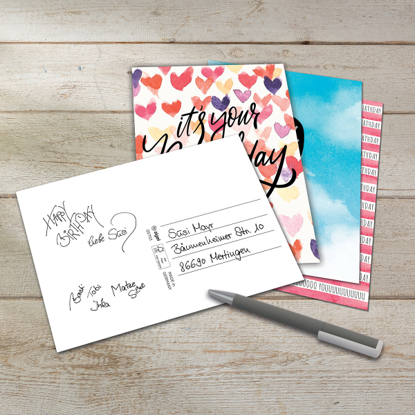 18 Stück Sigel Geburtstags-Postkarten-Set Colourful Birthday Fun - A6 - 24 Karten 4004360785047 Sigel
