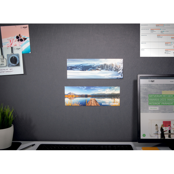 8 Stück Sigel Einladungskarten DS618 Mountain landscapes by seasons 4004360785269 Sigel