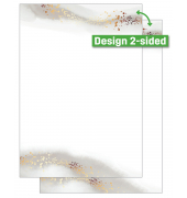 Motivpapier DP625, gold/beige, Aquarell, A4, 90g
