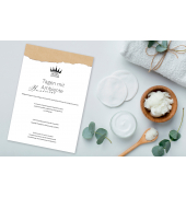 Motiv-Papier Torn kraft paper - beige - 90 gm² - A4 - 100 Blatt