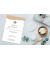 Motiv-Papier Torn kraft paper - beige - 90 gm² - A4 - 100 Blatt