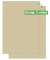 Graspapier Blank grass paper - beige - 100 gm² - A4 - 100 Blatt