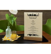 Motiv-Papier Kitchen utensils - beige, schwarz - 100 gm² - A4 - 100 Blatt