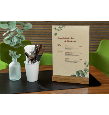 Motiv-Papier Eucalyptus - grün, braun - 100 gm² - A4 - 100 Blatt