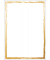 Motiv-Papier Golden frame - goldgelb - 200 gm² - A4 - 50 Blatt
