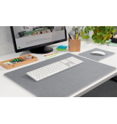 Mousepad Eyestyle SA201 hellgrau-schwarz 25x0,7x20cm
