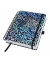 Notizbuch JN652, blau, A5, blanko, 120g, 120 Blatt / 240 Seiten