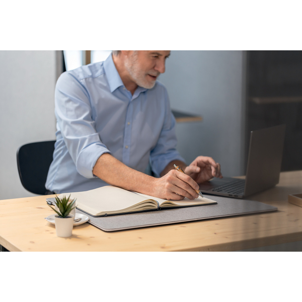 4004360789267 - Notizbuch CO697 Conceptum Design Casual grau A4 punktkariert 80g 97 Blatt   194 Seiten 4004360789267 Sigel