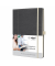Notizbuch CO696, Conceptum Design Casual, grau, A4, punktkariert, 80g, 97 Blatt / 194 Seiten