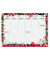 Jolie Papier-Schreibunterlage Flower Love - Wochenplaner, undatiert englisch - A3 - 30 Blatt - FSC-zertifiziert