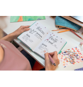 Notizbuch JN341, Conceptum Jolie, orange, A5, liniert, 80g, 87 Blatt / 174 Seiten