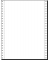 Computerpapier 12x240 mm, A4, LP, 80 gm², 1f, blanko, 2000 BL, Endlospapier