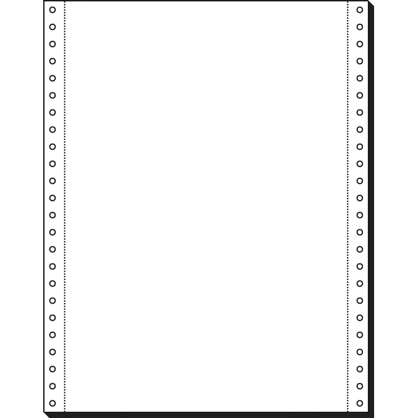 2 Stück Sigel Computerpapier 12x240 mm, A4, LP, 80 gm², 1f, blanko, 2000 BL, Endlospapier 4004360973345 Sigel