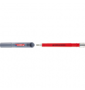 Zimmermannsbleistift e-8890, 4-8890090, Härte HB, 2,0mm-5,0mm, rot