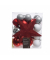 Weihnachtskugeln Mix 23324 bruchfest glitter 33St