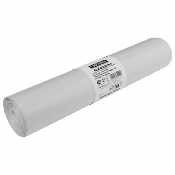 4001553711401 - Müllsäcke 29295 transparent 120 Liter offen 4001553711401 25 Stück