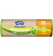 Müllbeutel 215901 Aktive-Frische, grün, 35 Liter