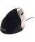 Vertikalmaus Evoluent 4, 5 Tasten, mit Kabel, USB-Kabel, Rechtsh&auml;nder, ergonomisch, hohe Aufl&ouml;sung, optisch, schwarz, silber