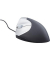 Maus HANDSHAKE Mouse, für Linkshänder, Laser, mit Scrollrad, USB
