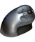 Vertikalmaus Grip Mouse, 2 Tasten, kabellos, USB-Funk, Rechtsh&auml;nder, ergonomisch, optisch, silber