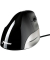 Vertikalmaus Evoluent Standard BNEEVSR, 3 Tasten, mit Kabel, USB-Kabel, Rechtsh&auml;nder, ergonomisch, optisch, schwarz, silber