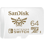 Speicherkarte microSDXC für Nintendo Switch SDSQXAT-064G-GNCZN, keine Klassifizierung, bis Bis zu 100 MB/Sek., 64 GB