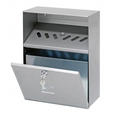 Wandaschenbecher silber