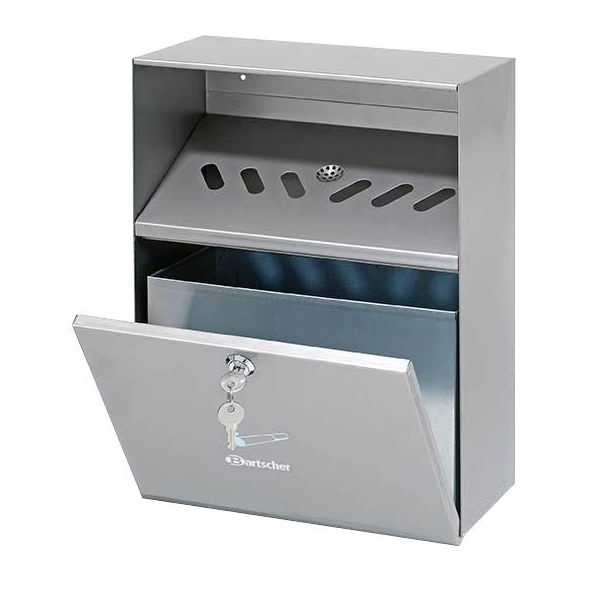 4015613470559 - Wandaschenbecher silber 4015613470559 Bartscher 4015613470559 - Wandaschenbecher silber 4015613470559 Bartscher