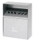 Wandaschenbecher silber