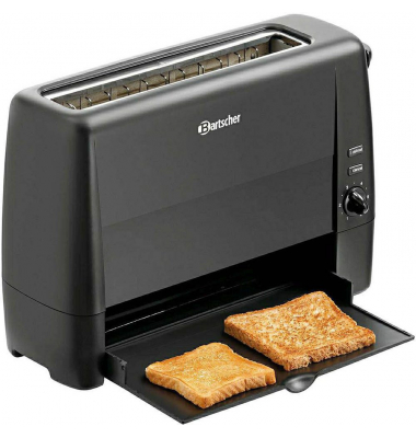 Toaster TS20Sli 100282, schwarz, 1300 Watt