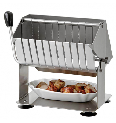 Currywurstschneider manuell 10M1750M silber