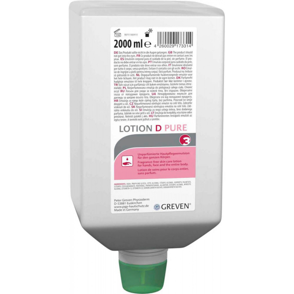 4260029173314 - LOTION D PURE Hautschutzcreme 20 l 4260029173314 2 Liter 4260029173314 - LOTION D PURE Hautschutzcreme 20 l 4260029173314 2 Liter
