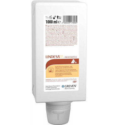 LINDESA PROFESSIONAL PURE Hautcreme 1,0 l