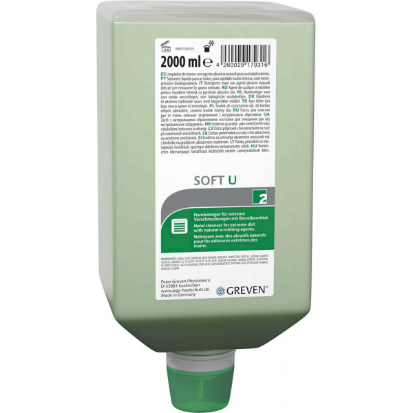 4260029179316 - 14211003 Handreiniger ® Soft u 2 l lösemittelfrei - Greven 4260029179316 - 14211003 Handreiniger ® Soft u 2 l lösemittelfrei - Greven