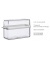 Vorratsdose Stora 12,8 cm hoch transparent 1,7 l