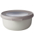 Frischhaltedosen Cirqula rund 5,8 cm hoch weiß nordic white 0,35 Liter BPA Frei