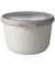 Frischhaltedosen Cirqula rund 8,5 cm hoch weiß nordic white 0,5 Liter BPA Frei