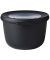 Frischhaltedosen Cirqula rund 8,5 cm hoch schwarz nordic black 0,5 Liter BPA Frei