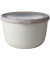 Frischhaltedosen Cirqula rund 10 cm hoch weiß nordic white 1 Liter BPA Frei