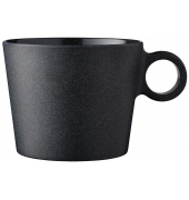 Cappuccinotasse Bloom schwarz 375,0 ml