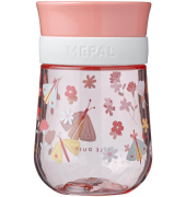 Trinklernbecher 360° Mio - Flowers & Butterflies rosa 300,0 ml