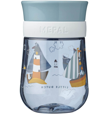 Trinklernbecher 360° Mio - Sailors Bay blau 300,0 ml Trinklernbecher 360° Mio - Sailors Bay blau 300,0 ml