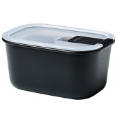 Frischhaltedosen EasyClip 7,0 cm hoch schwarz 450,0 ml