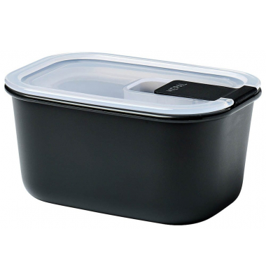 Frischhaltedosen EasyClip 7,0 cm hoch schwarz 450,0 ml