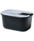 Frischhaltedosen EasyClip 7,0 cm hoch schwarz 450,0 ml