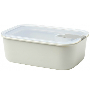 Frischhaltedosen EasyClip 7,0 cm hoch weiß 1,0 l