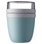 Speisebehälter Lunchpot Ellipse blau 0,5 + 0,2 l
