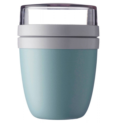 Speisebehälter Lunchpot Ellipse blau 0,5 + 0,2 l