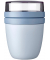 Speisebehälter Lunchpot Ellipse blau 0,5 + 0,2 l